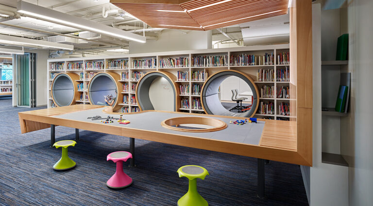 Francis W. Parker School Library Renovation