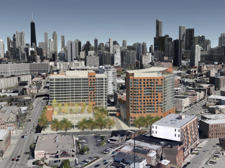 1001 W. Chicago Tops Off
