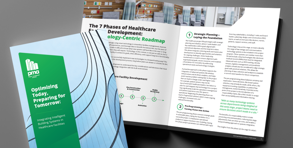 PMA’s Guide to Intelligent Healthcare Facilities